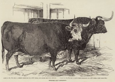 Exposición de Ganado del Club Smithfield de Harrison William Weir